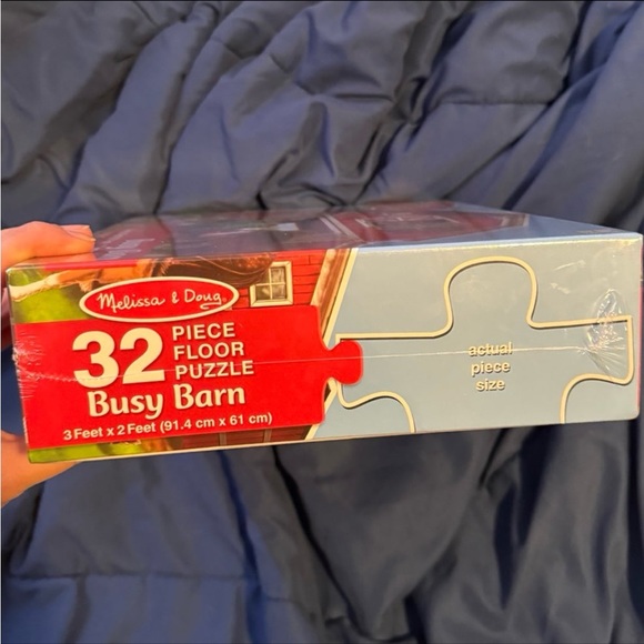 Melissa & Doug: Busy Barn Shaped Floor Puzzle - 32 Piece - Picture 5 of 8